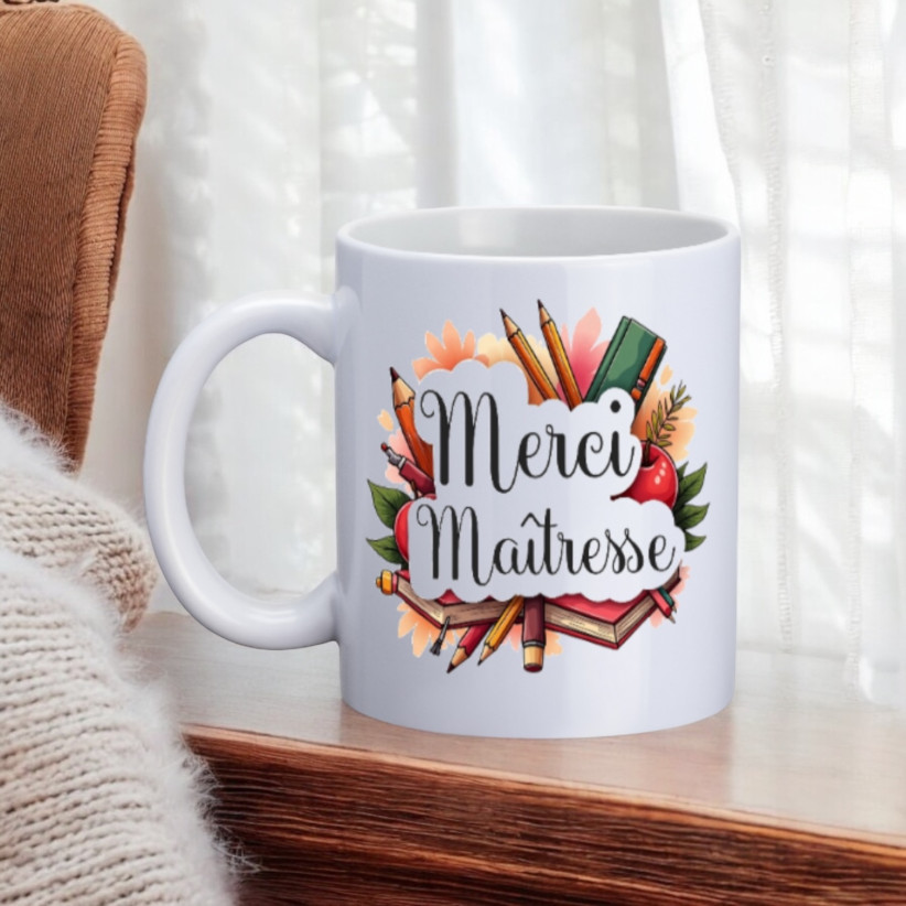 Mug, "Merci maîtresse"