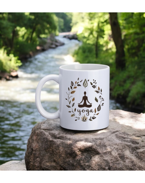 Mug, "Yoga"