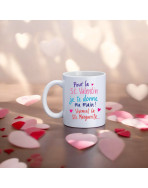 Mug, "Pour la St Valentin je te donne ma main... (multico)"