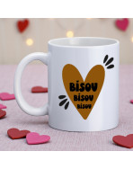 Mug, "Bisou bisou bisou (camel)"