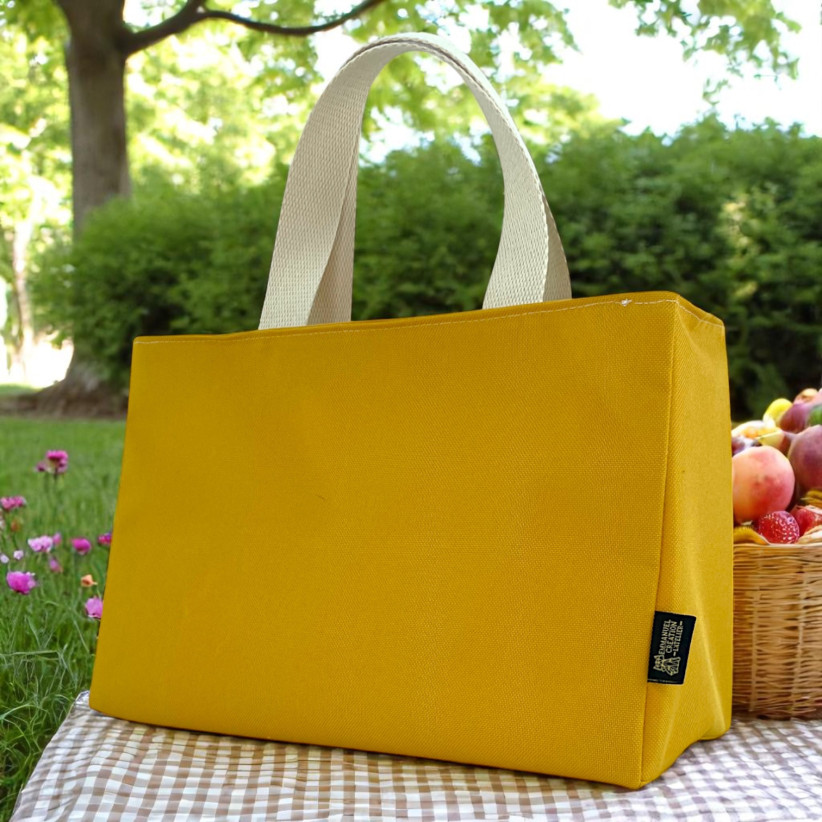 Sac isotherme S, "Brooklyn" moutarde