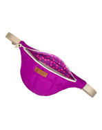 Sac banane, "Megève" violet