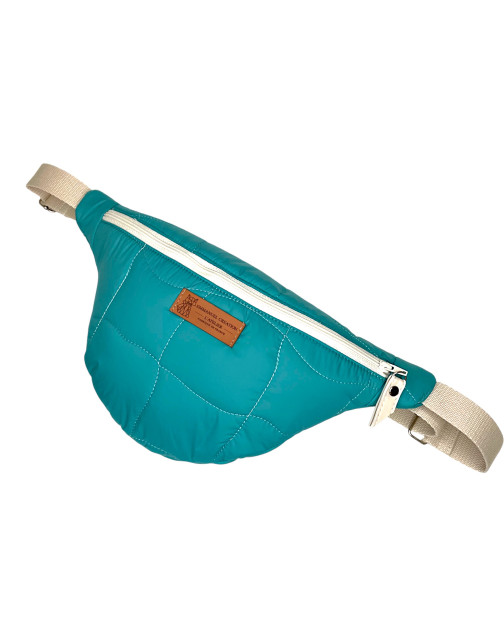 Sac banane, "Megève" céladon