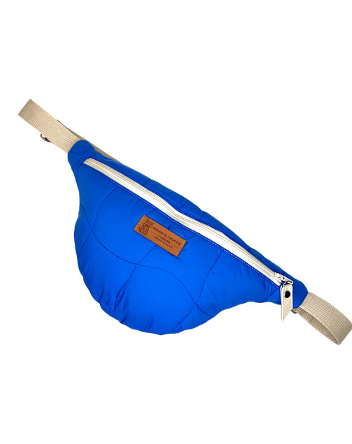 Sac banane, "Megève" bleu