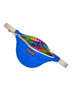 Sac banane, "Megève" bleu