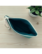 Trousse Ibiza, "Velours côtelé" sapin