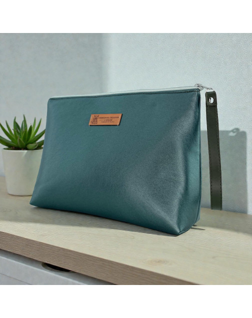 Trousse Ibiza, "Simili" kaki