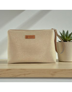 Trousse Ibiza, "Scintillant" sable