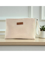 Trousse Ibiza, "Scintillant" écru