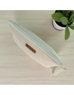 Trousse Ibiza, "Scintillant" écru