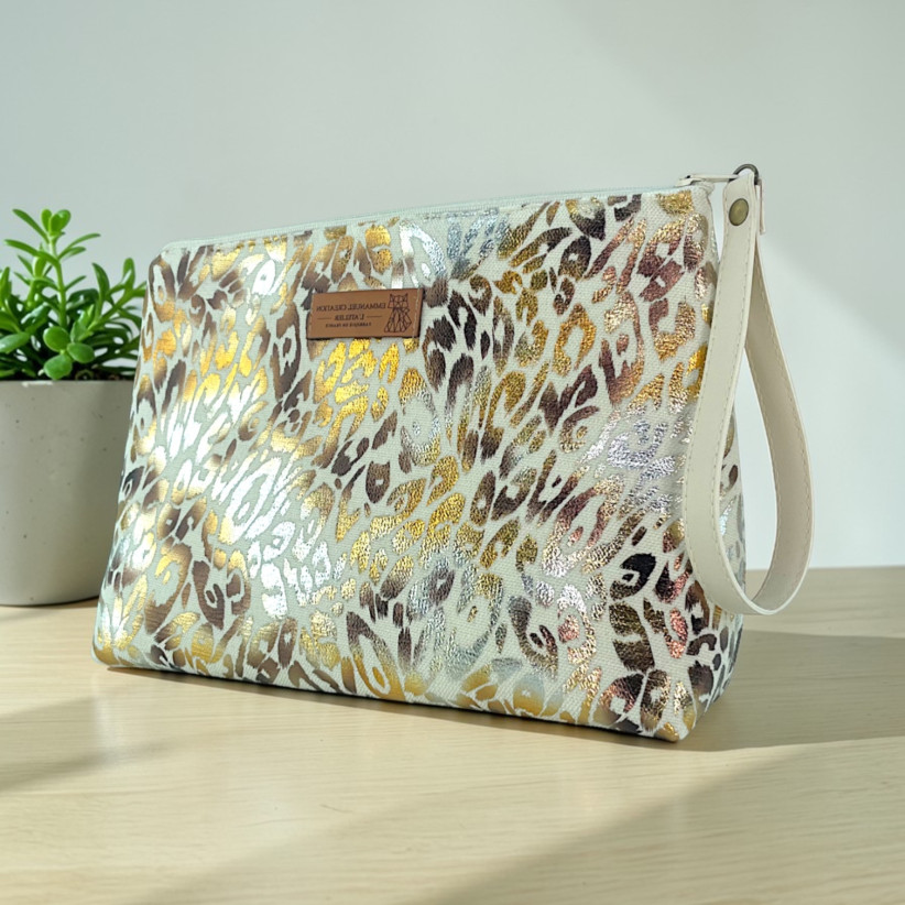 Trousse Ibiza, "Savannah" blanc