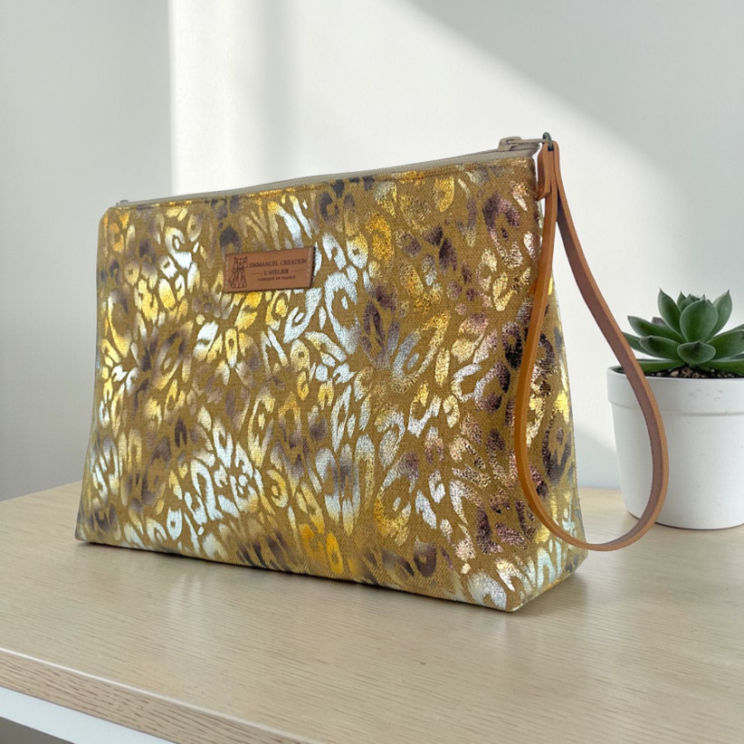 Trousse Ibiza, "Savannah" beige