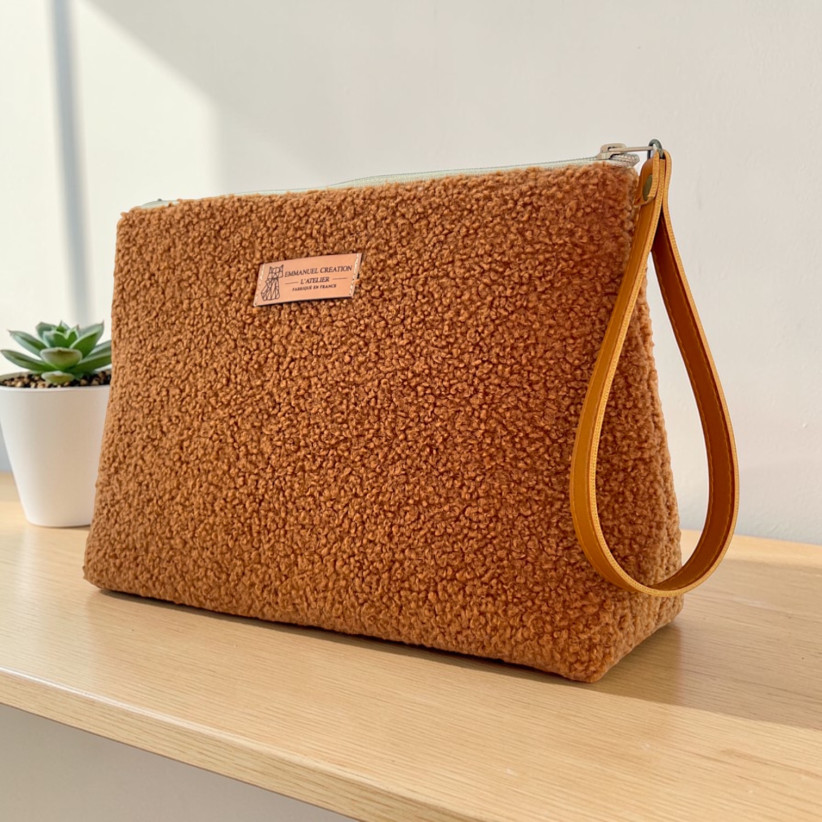 Trousse Ibiza, "Bouclette" terra