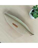 Trousse Ibiza, "Bouclette" sable