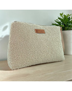 Trousse Ibiza, "Bouclette" sable