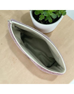 Trousse Ibiza, "Bouclette" rose