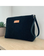 Trousse Ibiza, "Bouclette" noir