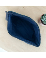 Trousse Ibiza, "Bouclette" marine