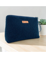 Trousse Ibiza, "Bouclette" marine