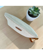 Trousse Ibiza, "Bouclette" écru