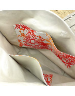 Sac cabas maxi Lucette, "Calédonie" corail