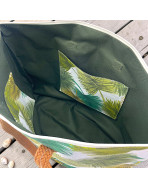 Sac cabas maxi Lucette, "Palmier"