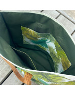Sac cabas maxi Lucette, "Palmier"