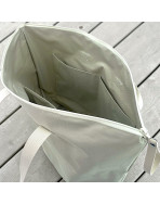 Sac cabas maxi Lucette, "Brooklyn" écru