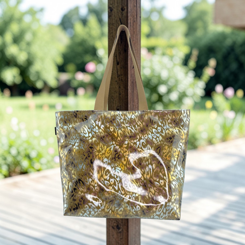 Sac de plage M, "Savannah" beige