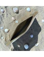 Pochette de plage, "Scintillant" sable