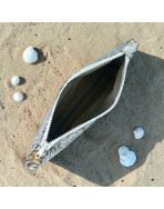 Pochette de plage, "Savannah" blanc