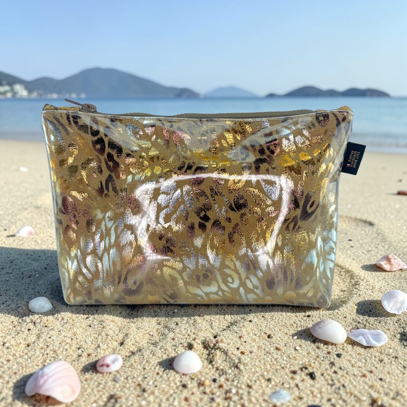 Pochette de plage, "Savannah" beige