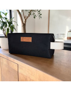 Trousse nomade S, "Brooklyn" noir