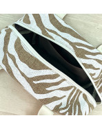 Vanity, "Zebré" blanc