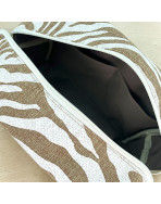 Vanity, "Zebré" blanc