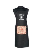 Tablier de cuisine, "Barbecue expert" noir
