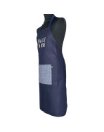 Tablier de cuisine, "Beau gosse en cuisine" marine