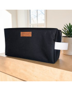 Trousse nomade M, "Brooklyn" noir
