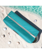 Trousse nomade M, "Brooklyn" vert d'eau