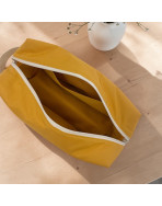 Trousse nomade M, "Brooklyn" moutarde