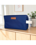 Trousse nomade M, "Brooklyn" marine