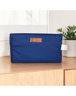 Trousse nomade M, "Brooklyn" marine