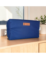Trousse nomade M, "Brooklyn" marine