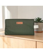 Trousse nomade M, "Brooklyn" kaki