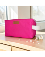 Trousse nomade M, "Brooklyn" fuchsia