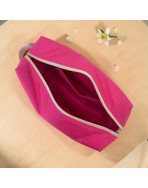 Trousse nomade M, "Brooklyn" fuchsia