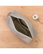 Trousse nomade M, "Brooklyn" écru