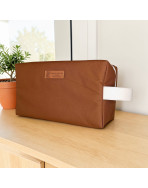 Trousse nomade M, "Brooklyn" camel