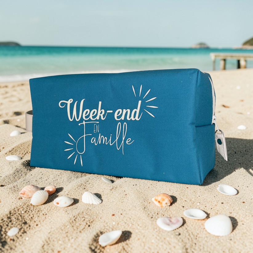 Trousse nomade M, "Week-end en famille" Brooklyn pétrole