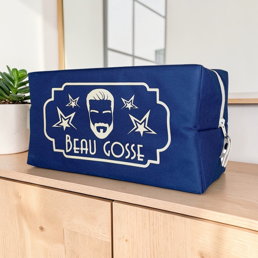 Trousse nomade M, "Beau gosse" Brooklyn marine